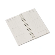 Foto de Agenda Ejecutiva FAD Piel 10x17.5 cm Semana Vista 2027 Rojo 
